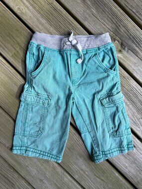 Mini Boden teal shorts size 7Y